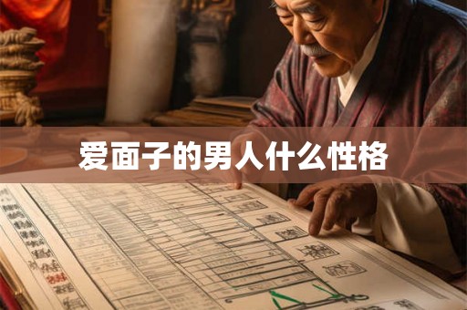 爱面子的男人什么性格
