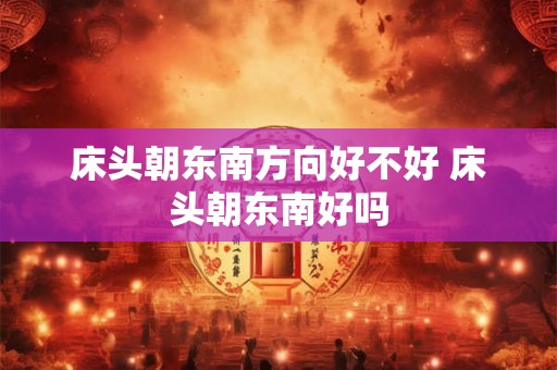 床头朝东南方向好不好 床头朝东南好吗