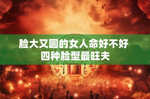 脸大又圆的女人命好不好 四种脸型最旺夫 脸大又圆的女人命好不好 四种脸型最旺夫