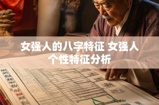 女强人的八字特征 女强人个性特征分析 女强人的八字特征 女强人个性特征分析