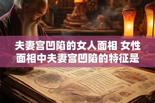 夫妻宫凹陷的女人面相 女性面相中夫妻宫凹陷的特征是什么