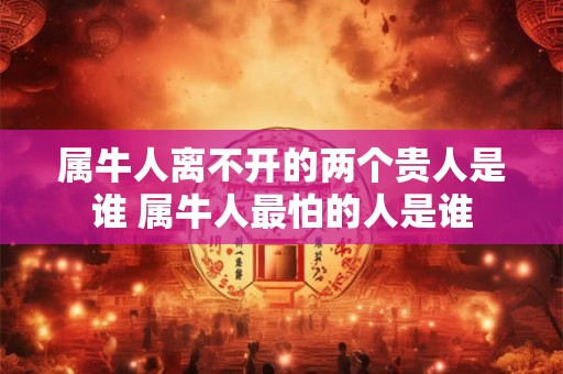 属牛人离不开的两个贵人是谁 属牛人最怕的人是谁