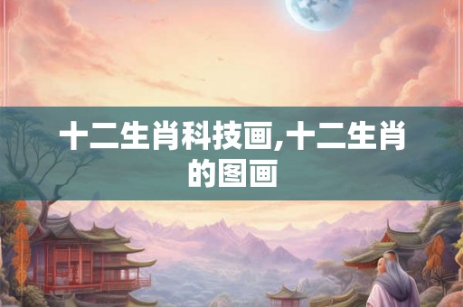 十二生肖科技画,十二生肖的图画 十二生肖科技画,十二生肖的图画
