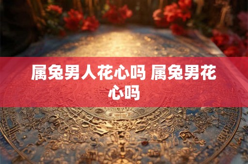 属兔男人花心吗 属兔男花心吗