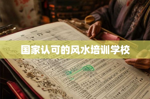 国家认可的风水培训学校