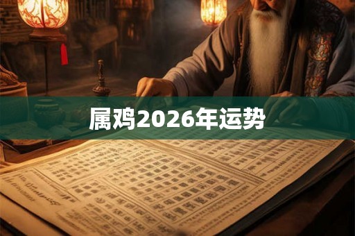 属鸡2026年运势