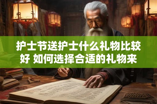 护士节送护士什么礼物比较好 如何选择合适的礼物来庆祝护士节呢