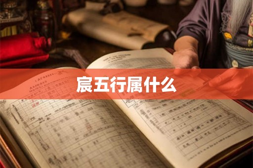 宸五行属什么