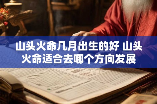 山头火命几月出生的好 山头火命适合去哪个方向发展