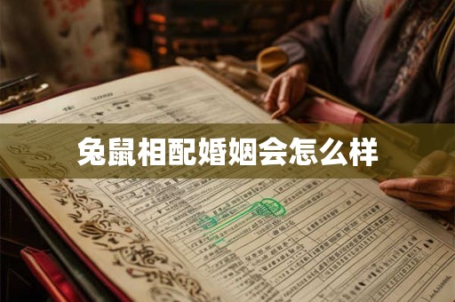 兔鼠相配婚姻会怎么样