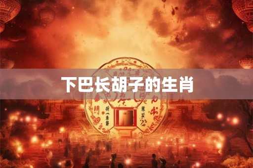 下巴长胡子的生肖