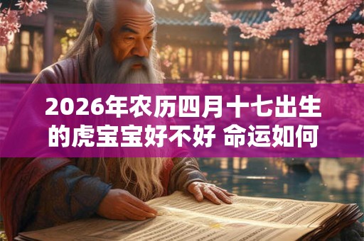2026年农历四月十七出生的虎宝宝好不好 命运如何