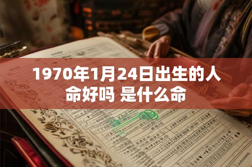 1970年1月24日出生的人命好吗 是什么命