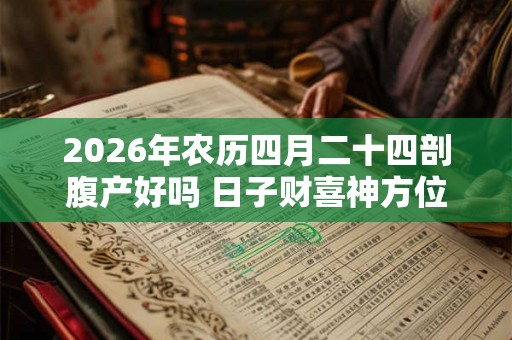 2026年农历四月二十四剖腹产好吗 日子财喜神方位