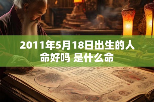 2011年5月18日出生的人命好吗 是什么命