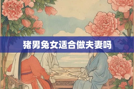 猪男兔女适合做夫妻吗