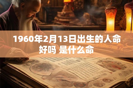 1960年2月13日出生的人命好吗 是什么命