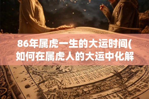 86年属虎一生的大运时间(如何在属虎人的大运中化解不利星辰影响？)