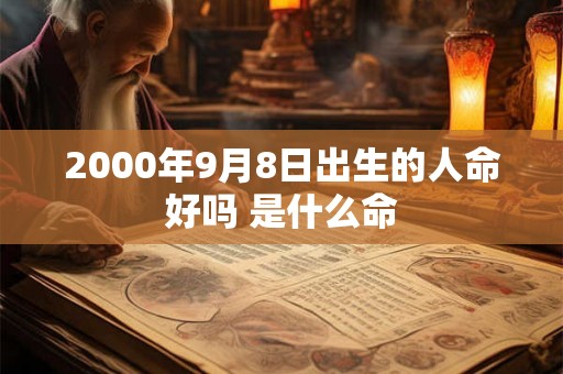 2000年9月8日出生的人命好吗 是什么命 2000年9月8日出生的人命好吗 是什么命