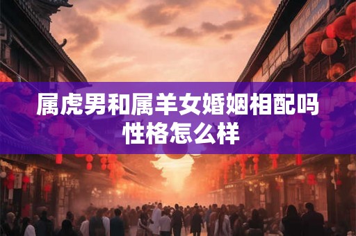 属虎男和属羊女婚姻相配吗 性格怎么样