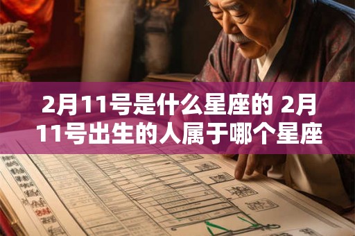 2月11号是什么星座的 2月11号出生的人属于哪个星座 2月11号是什么星座的 2月11号出生的人属于哪个星座