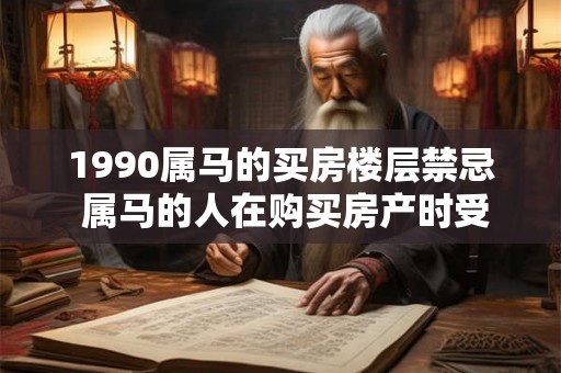 1990属马的买房楼层禁忌 属马的人在购买房产时受到哪些楼层的禁忌限制1990年生肖为马