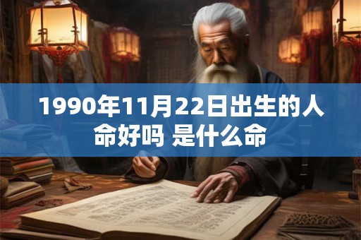 1990年11月22日出生的人命好吗 是什么命 1990年11月22日出生的人命好吗 是什么命