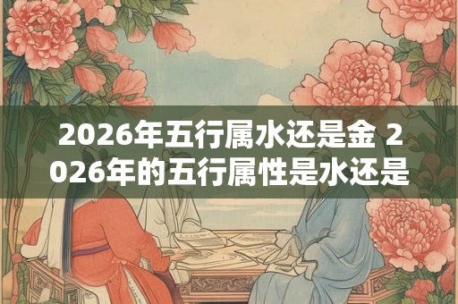 2026年五行属水还是金 2026年的五行属性是水还是金