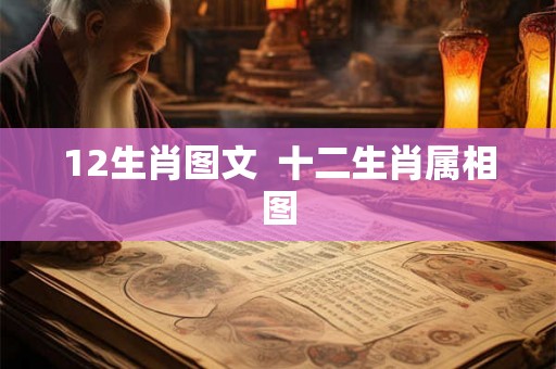 12生肖图文  十二生肖属相图