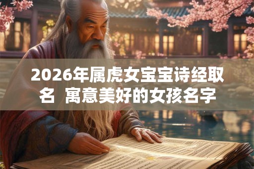 2026年属虎女宝宝诗经取名  寓意美好的女孩名字