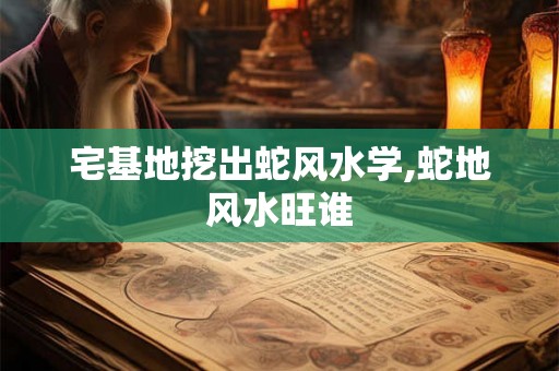 宅基地挖出蛇风水学,蛇地风水旺谁