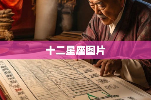 十二星座图片