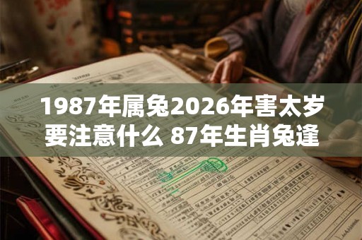 1987年属兔2026年害太岁要注意什么 87年生肖兔逢马年运气如何