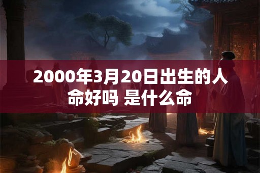 2000年3月20日出生的人命好吗 是什么命