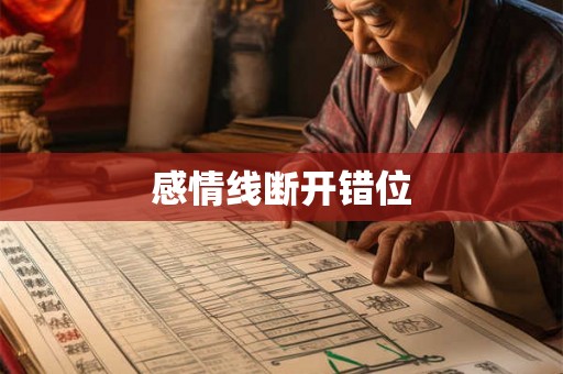 感情线断开错位