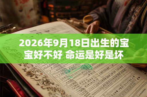 2026年9月18日出生的宝宝好不好 命运是好是坏