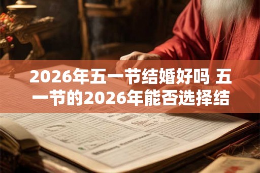 2026年五一节结婚好吗 五一节的2026年能否选择结婚呢