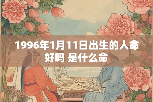 1996年1月11日出生的人命好吗 是什么命