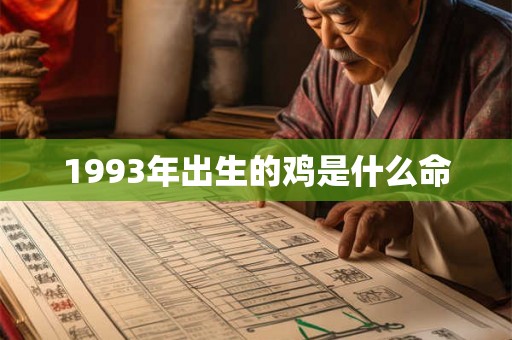 1993年出生的鸡是什么命 1993年出生的鸡是什么命