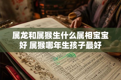 属龙和属猴生什么属相宝宝好 属猴哪年生孩子最好