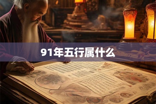91年五行属什么