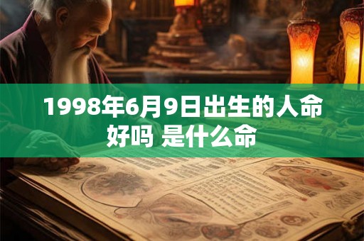 1998年6月9日出生的人命好吗 是什么命