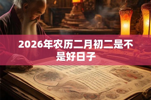 2026年农历二月初二是不是好日子