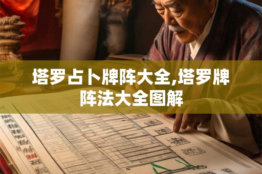塔罗占卜牌阵大全,塔罗牌阵法大全图解