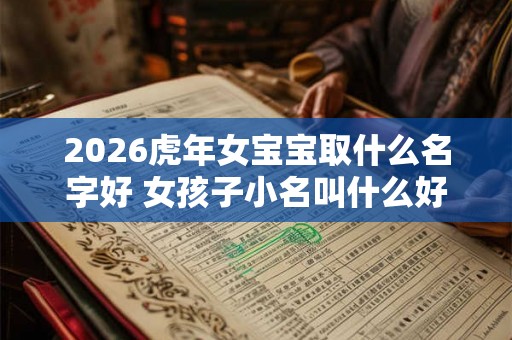 2026虎年女宝宝取什么名字好 女孩子小名叫什么好听