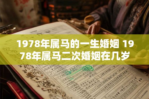 1978年属马的一生婚姻 1978年属马二次婚姻在几岁 1978年属马的一生婚姻 1978年属马二次婚姻在几岁