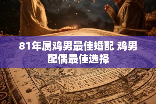 81年属鸡男最佳婚配 鸡男配偶最佳选择 81年属鸡男最佳婚配 鸡男配偶最佳选择