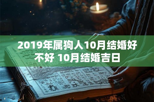 2019年属狗人10月结婚好不好 10月结婚吉日