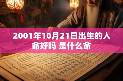 2001年10月21日出生的人命好吗 是什么命