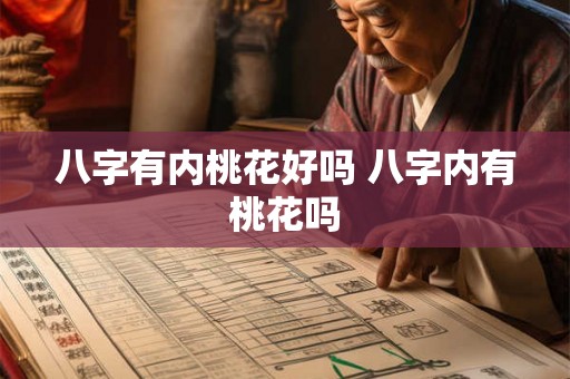 八字有内桃花好吗 八字内有桃花吗